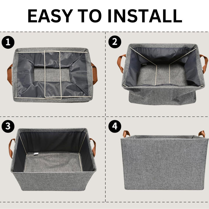 Compact Foldable Organiser Bag- Pack of 6