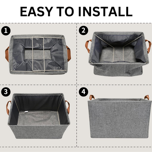 Compact Foldable Organiser Bag- Pack of 6